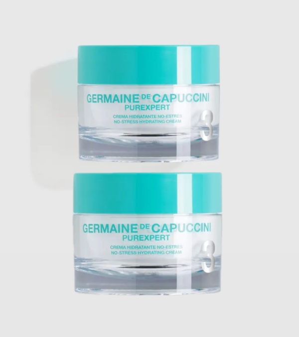 2x No Stress Hydrating Cream (normale/gemengde huid )